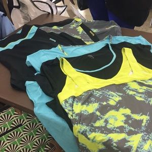 Lot of 6 Plus Size Reebok Workout Shorts and Tops